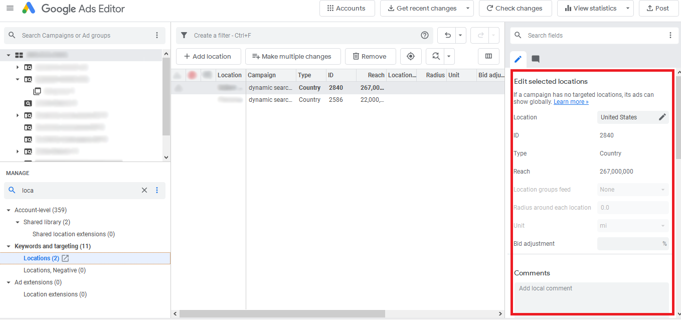 google ad editor guideline