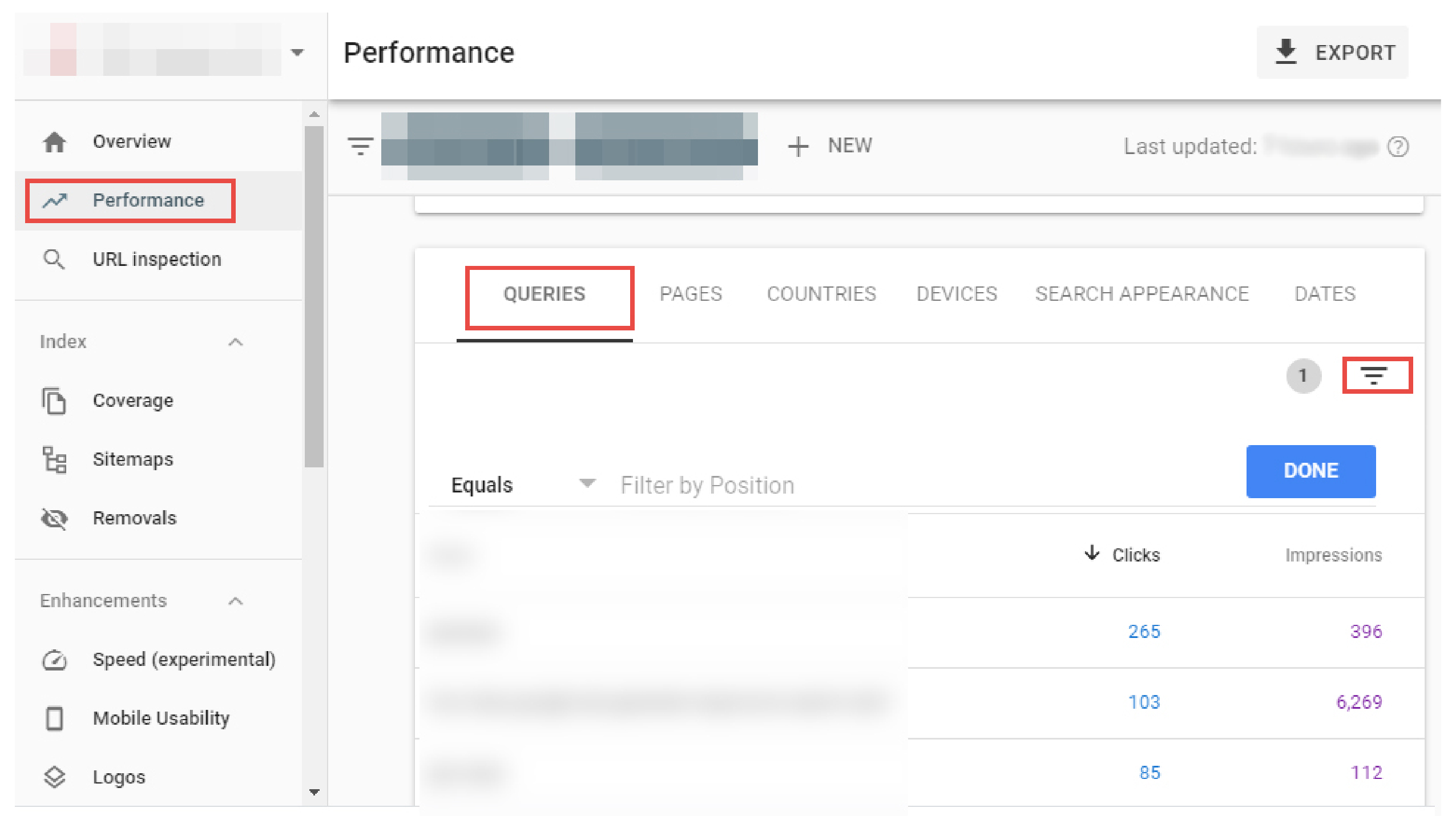 google search console for seo