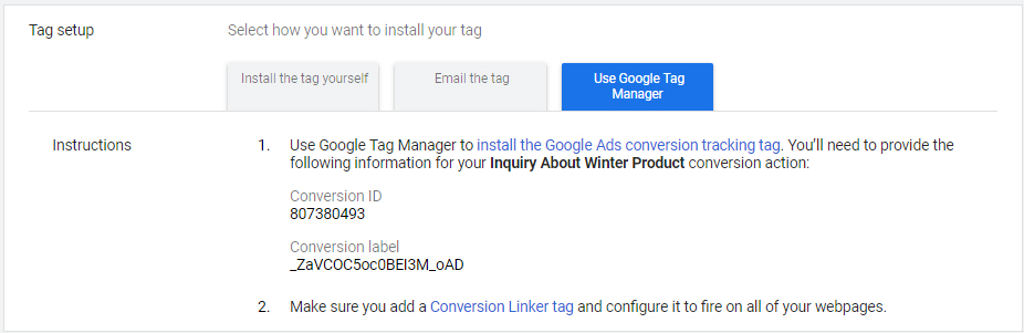 google ads call tracking