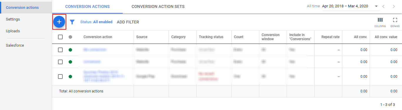 google ads call tracking